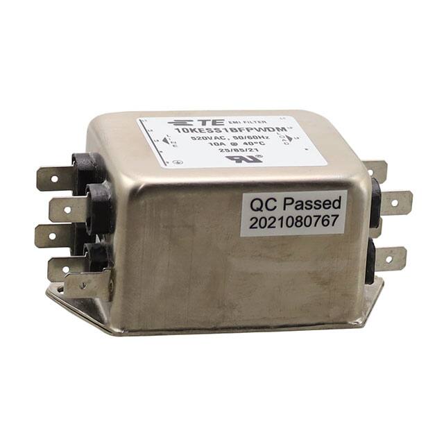 10KESS1BFPWDM TE Connectivity Corcom Filters  Modules de filtrage de ligne électrique